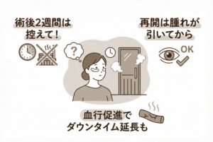 クマ取り後、サウナはいつからOK？最短再開の目安と理由