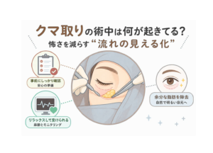 クマ取りの術中は何が起きてる？怖さを減らす“流れの見える化”